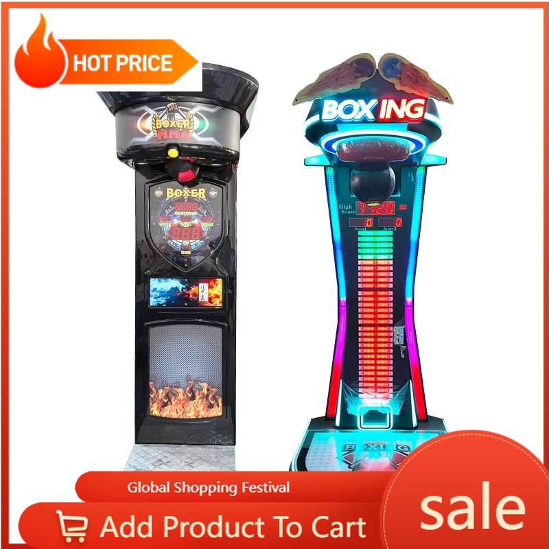Boxing Machine Arcade - Set di Giochi Arcade da Boxe