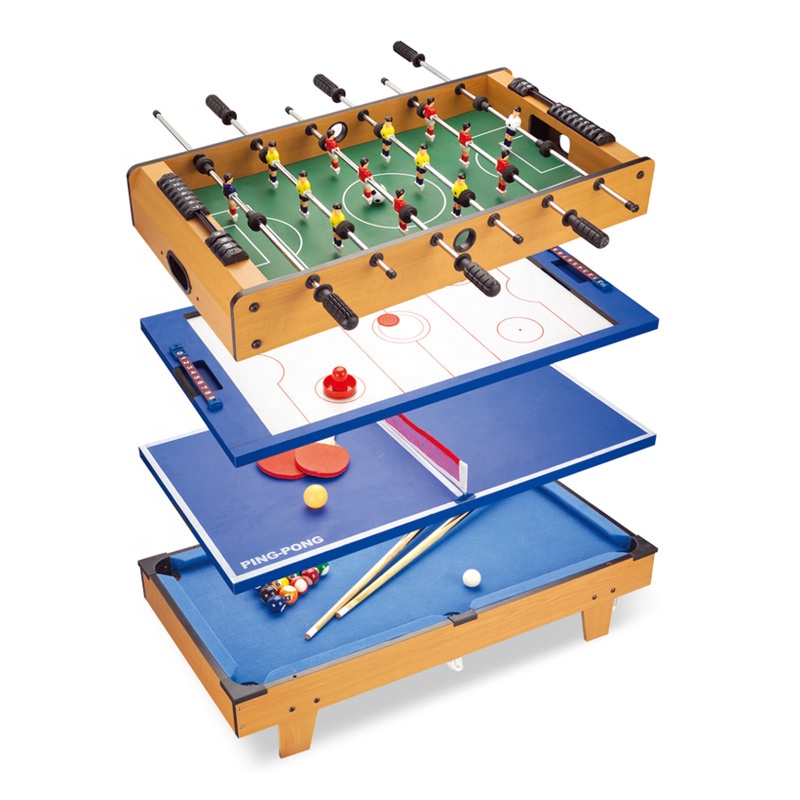Air Hockey Table - Tavolo da Gioco 4 in 1,