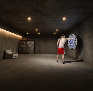 Boxing Machine Arcade - Macchina da Boxe Musicale Intelligente da