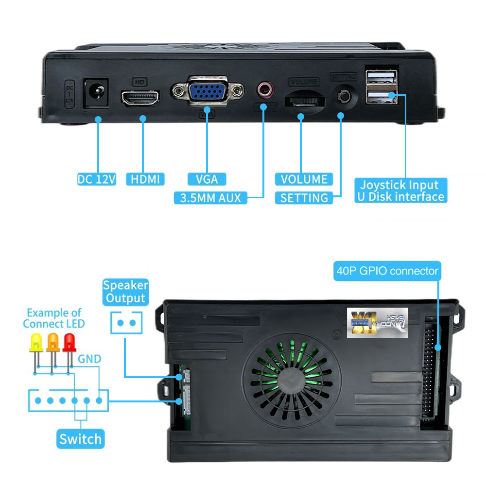 9800 in 1 Pandora Saga DX 2 Pl - Arcade Vibes recensione e prezzo