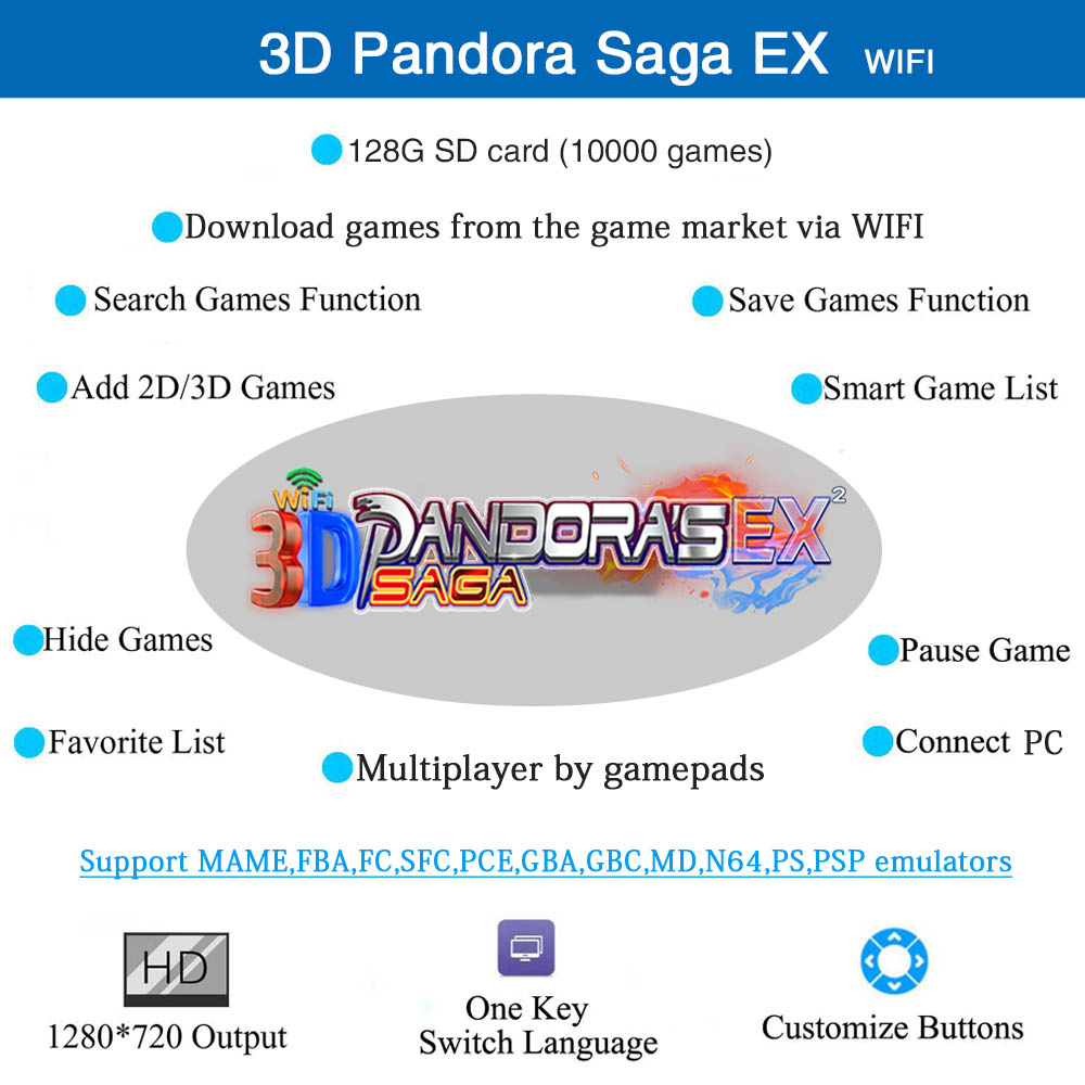 Console di Gioco Arcade 3D Pan - Trackball Controller Arcade recensione e prezzo